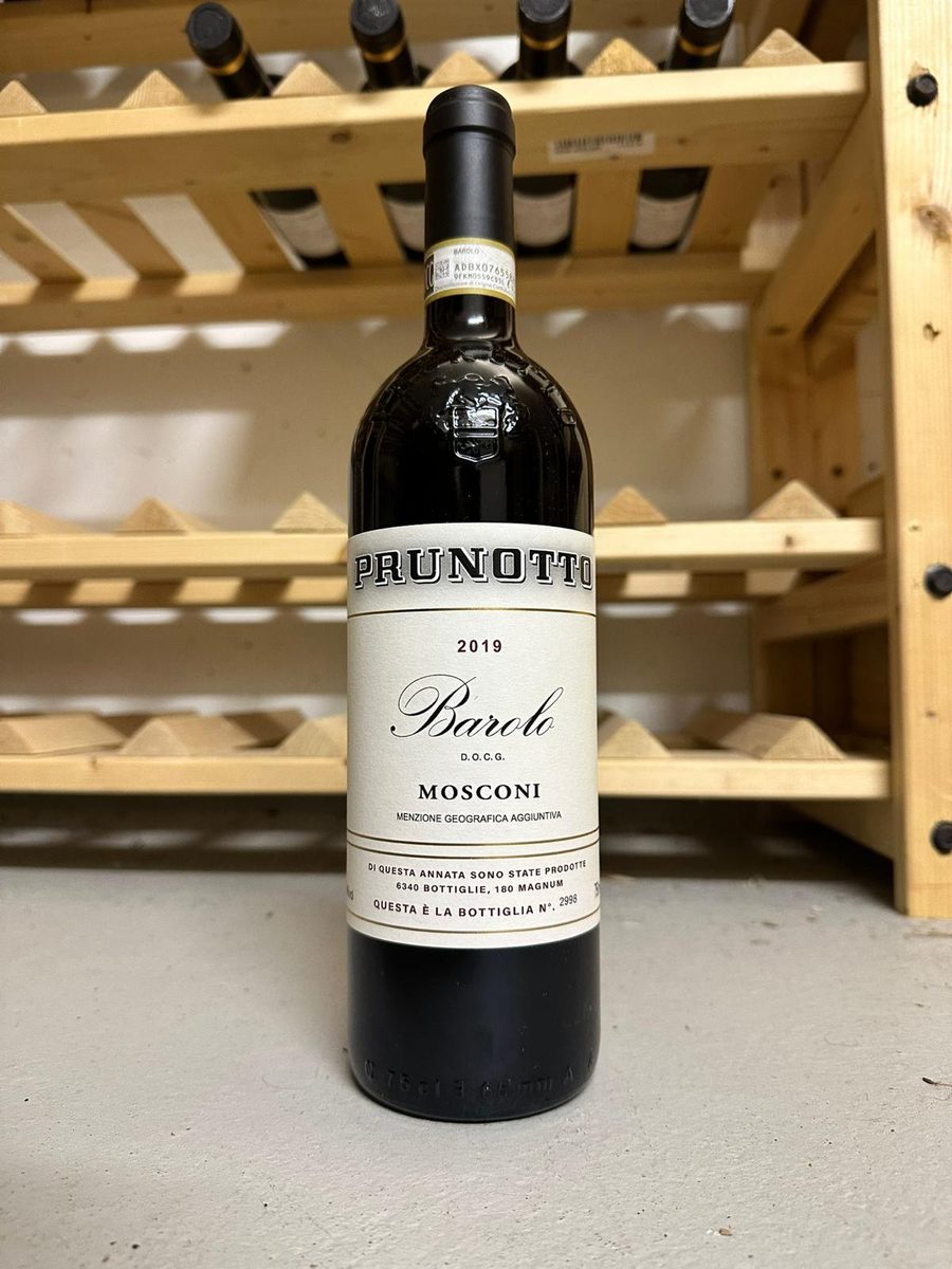 Fles Prunotto Barolo 2019